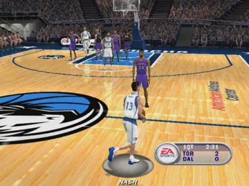 NBA Live 2002 (Japan) screen shot game playing